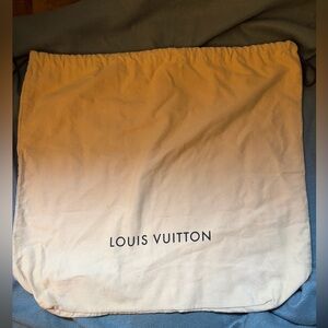 XL LV Louis Vuitton dust bag dustbag cover